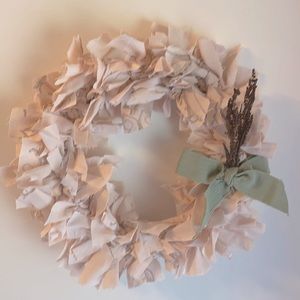 Shabby Chic rag wreath